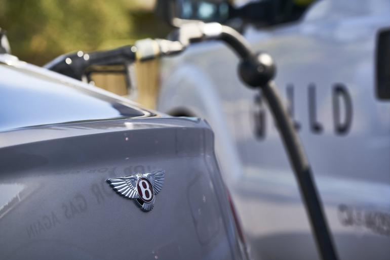 If you own a Bentley, your fuel will be delivered to you